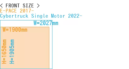 #E-PACE 2017- + Cybertruck Single Motor 2022-